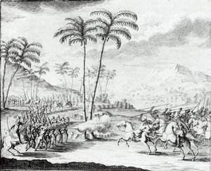 Zbraně versus oštěpy od Matthys Balen